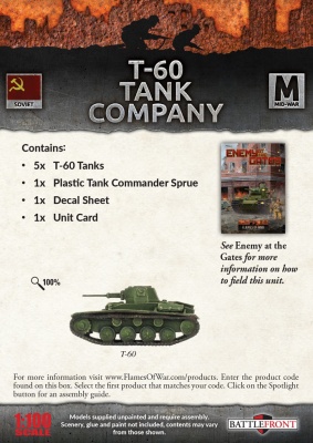 T-60 Tank Company